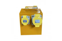 4-Way 110v Splitter Box - 32A Plug, 2x16A, 2x32A Outlets