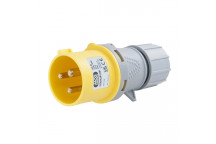 110V Yellow Trailing Plug 16A
