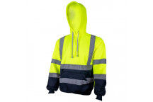 Hi Vis Hoodie Yellow Small