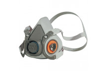 3M Reusable Half Mask Respirator, Small, 6100