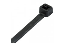 Black 300m x 4.8mm Cable Ties (Pack of 100)
