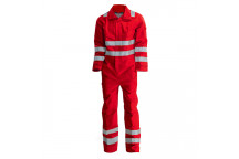HR50 Flame Resistant Coveralls Red Small