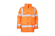 Hi Vis Parka Coat Orange XXXL