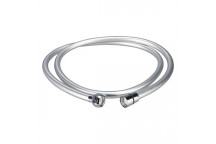 PVC Shower Hose Silver/Grey 1.5m
