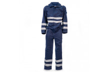 HR50 Flame Resistant Coveralls Navy Large