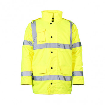 Hi Vis Parka Coat Yellow XXXXL