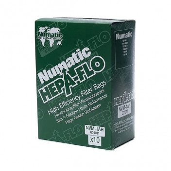 Numatic NVM-1AH HepaFlo Vac Bags (Pack of 10)