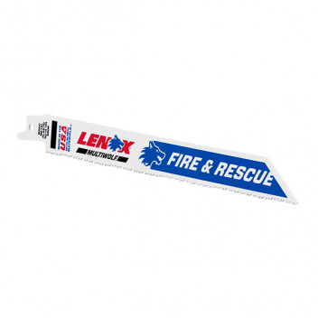 8\" Lenox Multiwolf Wave Edge Recip Saw Blade, 10TPI (Pack of 5)