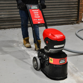 Trelawny TCG250 VoltMax Floor Grinder (Incl. Plate, Batteries & Charger)