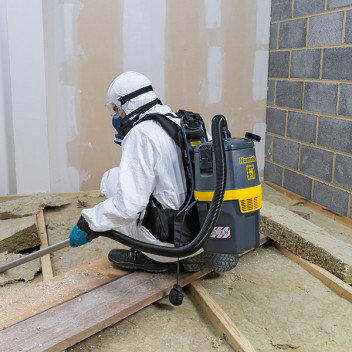 Numatic RHB150NX - Cordless H-Class RucSac Vac