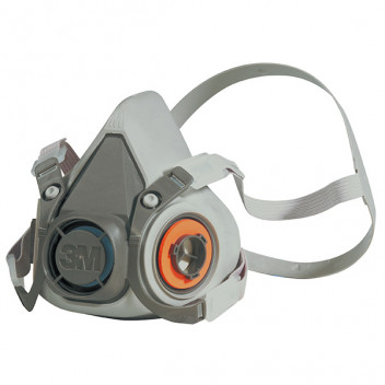 3M Reusable Half Mask Respirator, Small, 6100