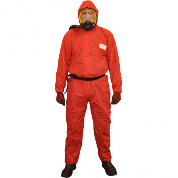 Evergard Type 5/6 Disposable Coveralls Red XXL