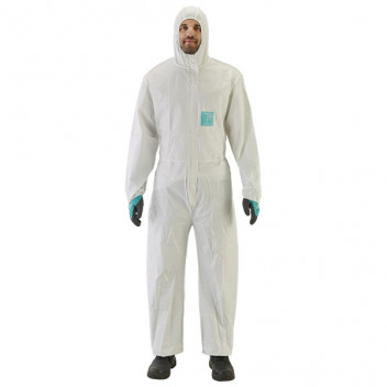 AlphaTec 2000 Comfort Bound Type 5/6 Coveralls White L