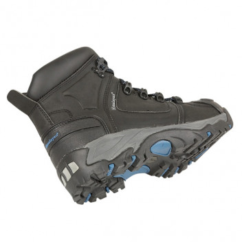Black Waterproof S3 SRC Ankle Safety Boot Size 8