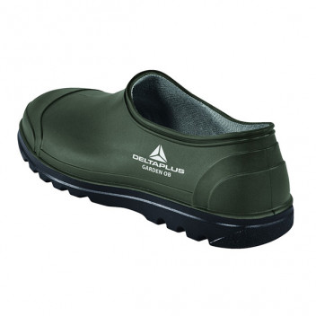 Green Galosh Shoes Size 8