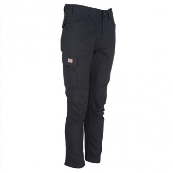 Black Stretch Standard Contractor Trousers 30R