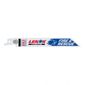 6\" Lenox Multiwolf Wave Edge Recip Saw Blade, 10/14 TPI (Pack of 5)