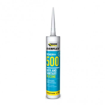 Everbuild Everflex 500 Bath & Sanitary Silicone