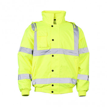 Hi Vis Bomber Jacket Yellow XXL