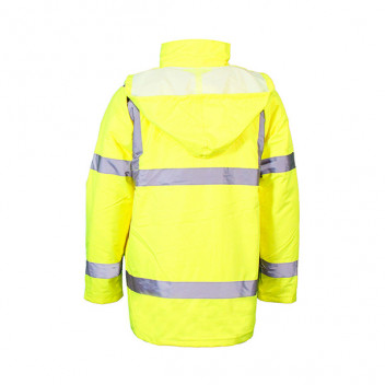 Hi Vis Parka Coat Yellow XXXXL