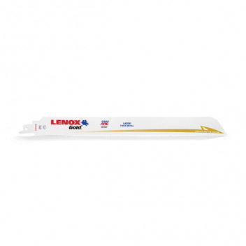 12\" Lenox Gold Power Arc Recip Blade 10TPI (Pack of 5)