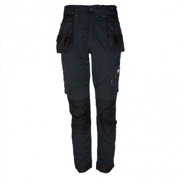 Black Premium+ Contractor Trousers 30R