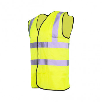 Hi Vis Waistcoat Yellow Medium