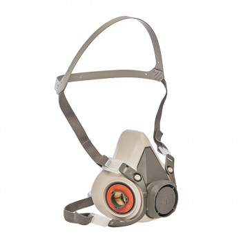 3M Reusable Half Mask Respirator, Small, 6100