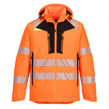 Hi-Vis Winter Jacket Orange/Black XXXL