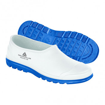 White Galosh Shoes Size 10