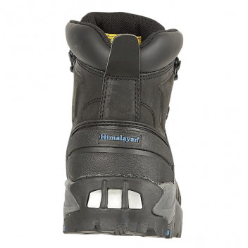 Black Waterproof S3 SRC Ankle Safety Boot Size 8