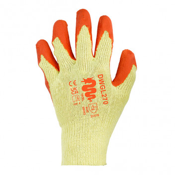 Latex Palm Coated Grip Glove Size 8