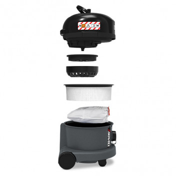 Numatic TradeLine TRM240 M-Class Vacuum, 230v Graphite