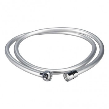 PVC Shower Hose Silver/Grey 1.5m