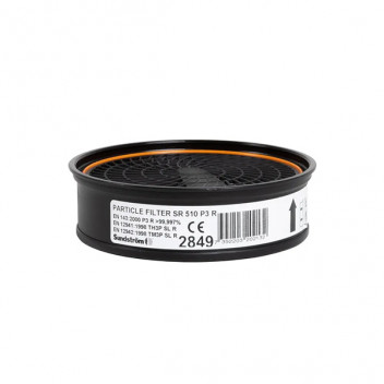 Sundstrom SR100 Half Mask M/L & SR510 P3 Filter