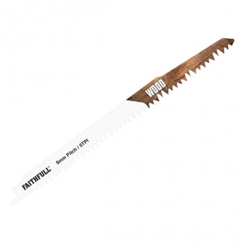 Faithfull Sabre Saw Blade Wood 240mm (Pack of 5)
