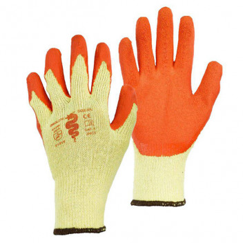 Latex Palm Coated Grip Glove Size 8
