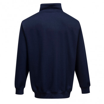 Half Zip Sweatshirt Navy XXL