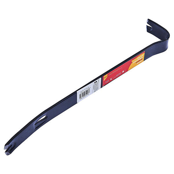 Task Tools 08392 Tuf-E-Nuf 15-Inch Flat Pry Bar – Drop-Forged C60 Steel For Heavy-Duty Prying & Nail Pulling